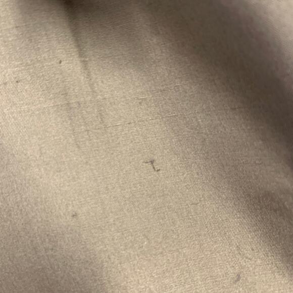 LOEWE Size 4 Green Olive Silk Elastic Waistband Asymmetrical Hem Skirt - Picture 7 of 8